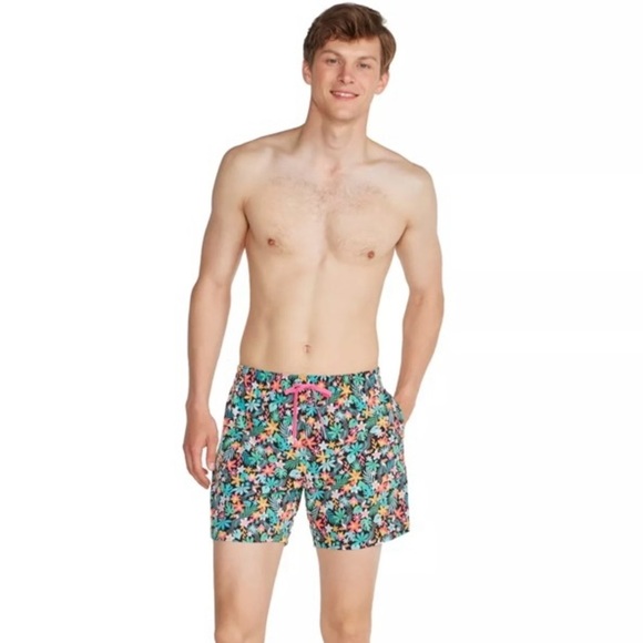 Chubbies The Boomerang Classic Swim Trunk 5.5  Inch Men’s Size Medium Tropical - Picture 3 of 11